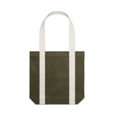 CARRIE 2-TONE TOTE ARMY/CREAM ONE SIZE